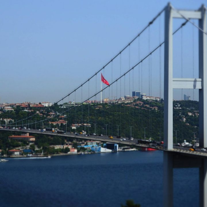 The Bosphorus Bridge in Istanbul